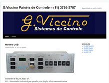 Tablet Screenshot of gviccino.com.br